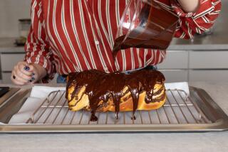 EL SEGUNDO, CA, DECEMBER 9, 2024 - The process of making babka at the Los Angeles Times test kitchen in El Segundo, CA on Monday, Dec. 9, 2024. (Catherine Dzilenski/For The Times)