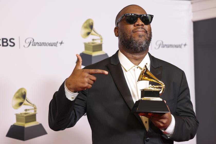 LOS ANGELES, CALIFORNIA – FEBRUARY 5: 65th GRAMMY AWARDS – Robert Glasper Winners at the 65th Grammy Awards held at the Crytpo.com Arena on February 5, 2023. -- (Photo by Jay L. Clendenin / Los Angeles Times)