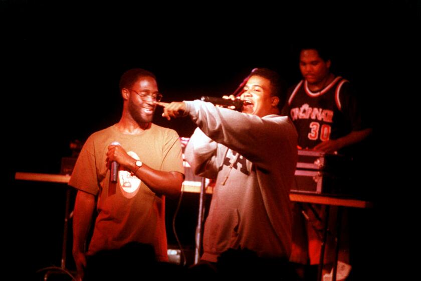 NEW YORK RAP TRIO De La Soul in 1994