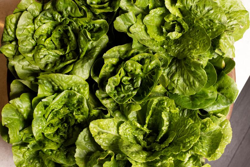 EL SEGUNDO, CA, DECEMBER 9, 2024 - Ingredients for the original Caesar salad made at the Los Angeles Times test kitchen in El Segundo, CA on Monday, Dec. 9, 2024. (Catherine Dzilenski/For The Times)